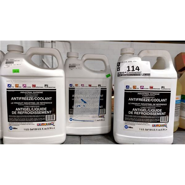 ANTIGEL ET LIQUIDE DE REFROIDISSEMENT MILLER, 3,78 L