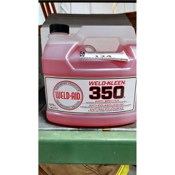LIQUIDE ANTI-ÉCLABOUSSURES WELD-KLEEN 350, 3,78 L