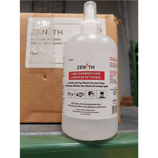 NETTOYANT LIQUIDE ANTIBUÉE POUR LENTILLES ZENITH, 16 OZ