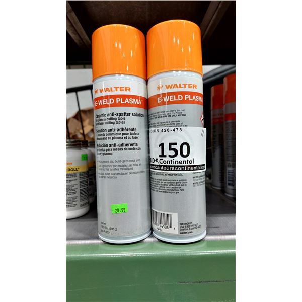 SOLUTION ANTIADHÉRENTE À BASE DE CÉRAMIQUE POUR TABLE DE DÉCOUPE AU PLASMA ET AU LASER WALTER, 400 M