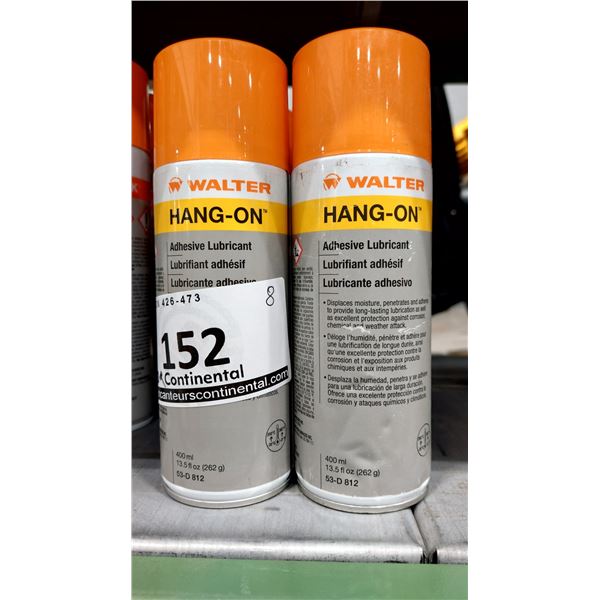 LUBRIFIANT ADHÉSIF WALTER HANG-ON, 400 ML