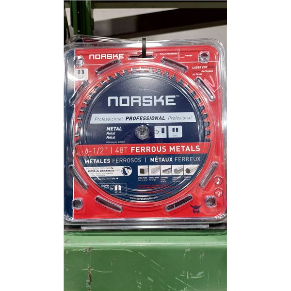 LAME DE SCIE NORSKE, 6-1/2 PO, 48 DENTS, POUR MÉTAUX FERREUX