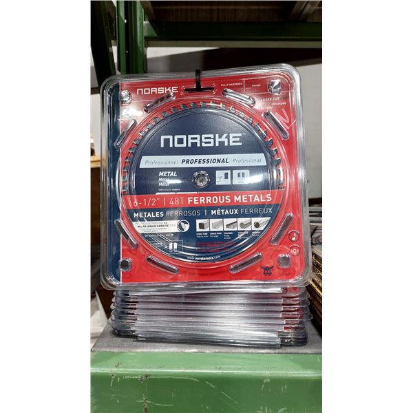 LAME DE SCIE NORSKE, 6-1/2 PO, 48 DENTS, POUR MÉTAUX FERREUX