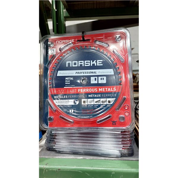 LAME DE SCIE NORSKE, 6-1/2 PO, 48 DENTS, POUR MÉTAUX FERREUX