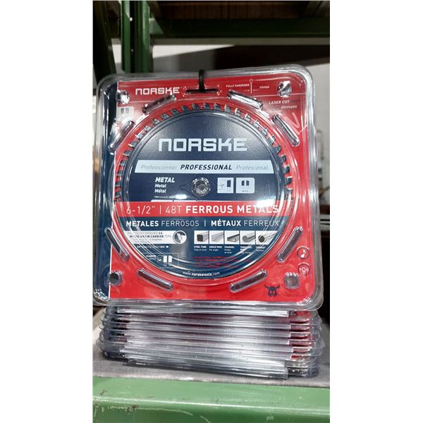 LAME DE SCIE NORSKE, 6-1/2 PO, 48 DENTS, POUR MÉTAUX FERREUX