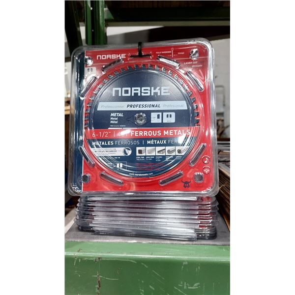LAME DE SCIE NORSKE, 6-1/2 PO, 48 DENTS, POUR MÉTAUX FERREUX