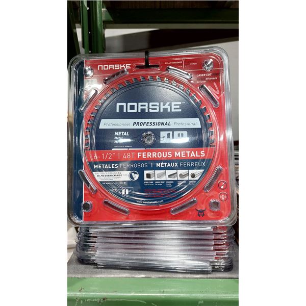 LAME DE SCIE NORSKE, 6-1/2 PO, 48 DENTS, POUR MÉTAUX FERREUX