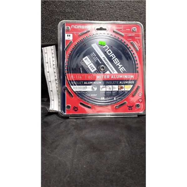 LAME DE SCIE NORSKE, 8-1/4 PO, 60 DENTS, POUR ALUMINIUM