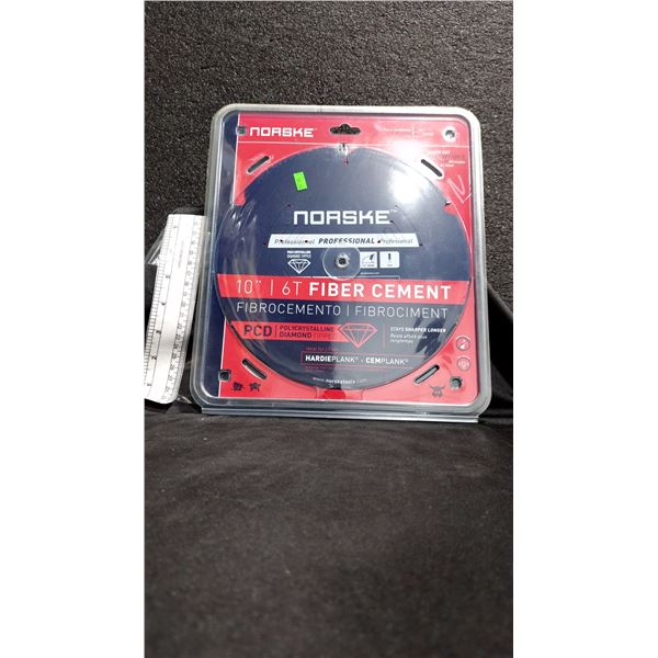 LAME DE SCIE NORSKE, 10 PO, 6 DENTS, POUR FIBROCIMENT