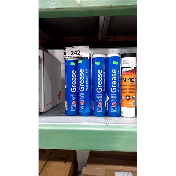 LOT DE 5 TUBES DE GRAISSE ASSORTIS