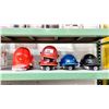 Image 1 : LOT DE 5 CASQUES DE SÉCURITÉ ASSORTIS
