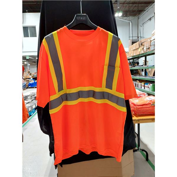 CHANDAIL À MANCHES COURTES HAUTE VISIBILITÉ, GRANDEUR 2XL