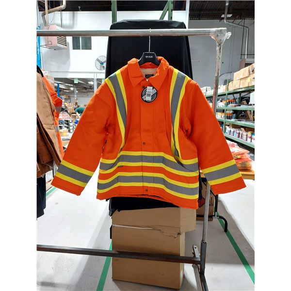 MANTEAU HAUTE VISIBILITÉ, GRANDEUR XL