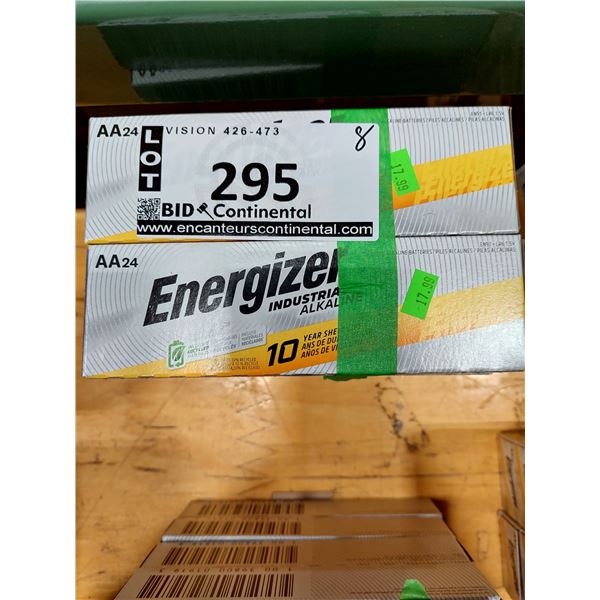 BOÎTE DE 24 PILES ENERGIZER AA