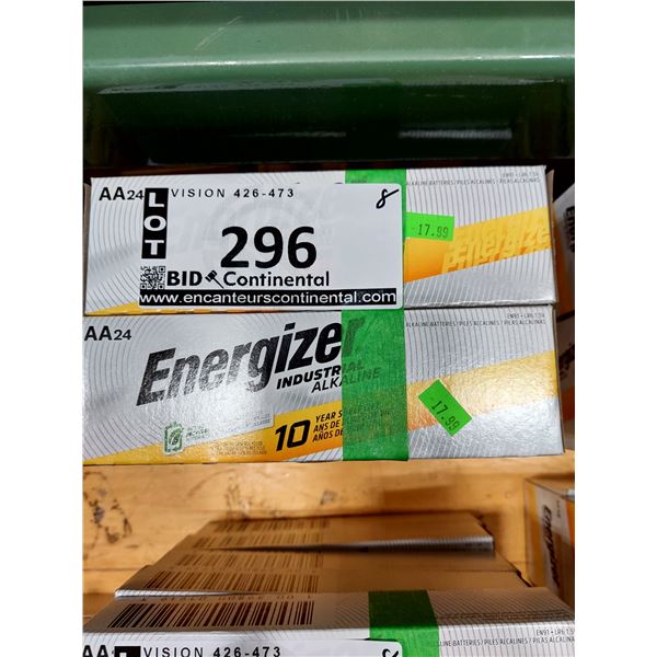 BOÎTE DE 24 PILES ENERGIZER AA