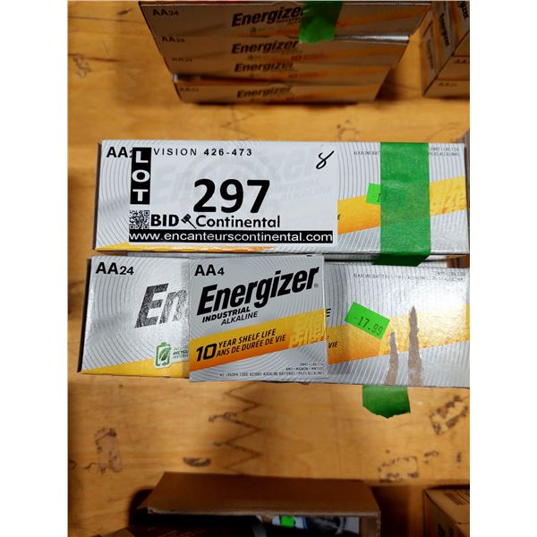 BOÎTE DE 24 PILES ENERGIZER AA