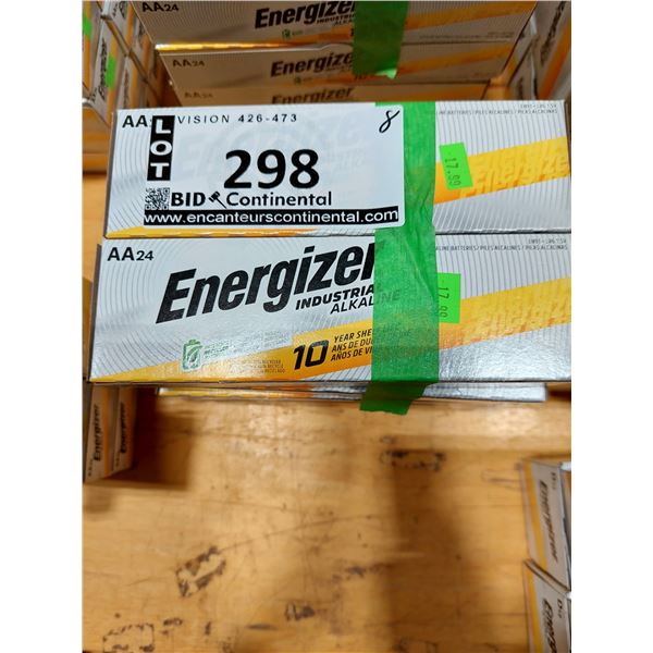 BOÎTE DE 24 PILES ENERGIZER AA