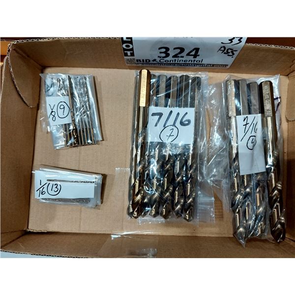 LOT DE 33 MÈCHES ASSORTIES