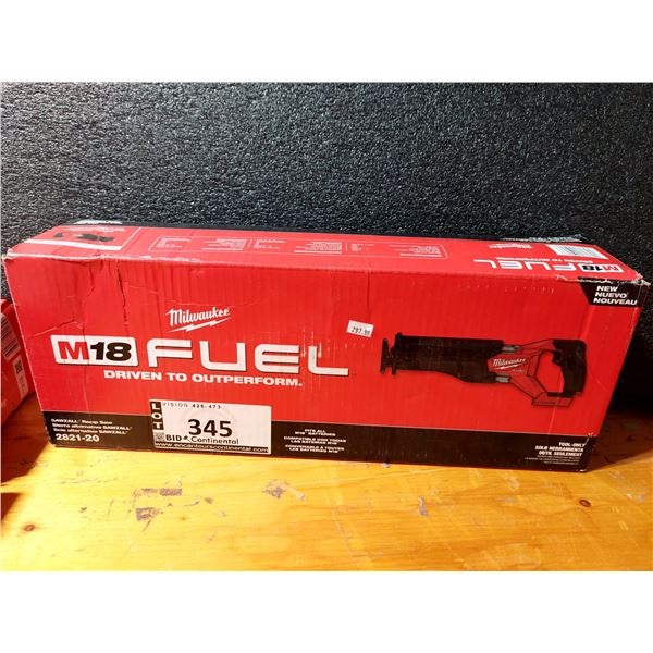SCIE ALTERNATIVE MILWAUKEE M18 FUEL 2821-20, OUTIL SEULEMENT