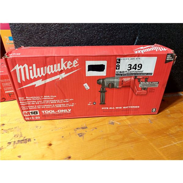 MARTEAU ROTATIF SDS PLUS 1 PO MILWAUKEE M18 2613-20