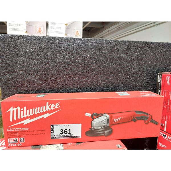 MEULEUSE D’ANGLE ÉLECTRIQUE 5 PO MILWAUKEE 6124-30