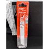 Image 1 : PAQUET DE 5 LAMES SAWZALL MILWAUKEE 6 PO 14 TPI POUR MÉTAL