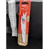 Image 1 : PAQUET DE 5 LAMES SAWZALL MILWAUKEE 6 PO 5 TPI POUR BOIS AVEC CLOUS