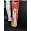 Image 1 : PAQUET DE 5 LAMES SAWZALL MILWAUKEE 6 PO 5 TPI POUR BOIS AVEC CLOUS