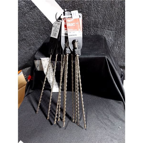 MÈCHE À BÉTON MILWAUKEE SDS PLUS 1/4 X 12 PO