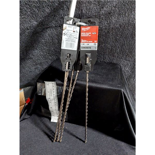 MÈCHE À BÉTON MILWAUKEE SDS PLUS 1/4 X 12 PO