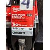 Image 2 : LOT DE 10 MÈCHES À BÉTON MILWAUKEE SDS PLUS ASSORTIES