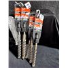 Image 1 : LOT DE 5 MÈCHES À BÉTON MILWAUKEE SDS PLUS ASSORTIES