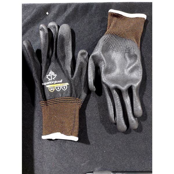 DOUZAINE DE PAIRES DE GANTS DE TRAVAIL SUPERIOR GLOVE, GRANDEUR 9