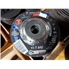 Image 1 : DISQUE DE COUPE WALTER ZIPCUT COMBO A-60-ZIP POUR ACIER ET ACIER INOXYDABLE, 4-1/2 PO X 5/64 PO X 7/