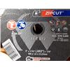 Image 4 : DISQUE DE COUPE WALTER ZIPCUT A-30-P POUR ACIER ET ACIER INOXYDABLE, 7 PO X 1/16 PO X 7/8 PO