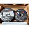 Image 1 : DISQUE DE COUPE WALTER ZIPCUT A-60-P POUR ACIER ET ACIER INOXYDABLE, 4-1/2 PO X 3/64 PO X 7/8 PO