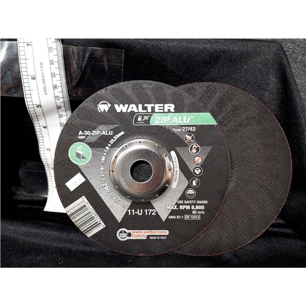 DISQUE DE COUPE WALTER ZIP ALU A-30-P-ALU, 7 PO X 1/16 PO X 7/8 PO