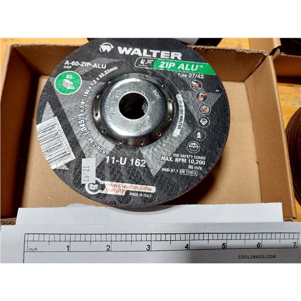 DISQUE DE COUPE WALTER ZIP ALU A-60-P-ALU, 6 PO X 3/64 PO X 7/8 PO