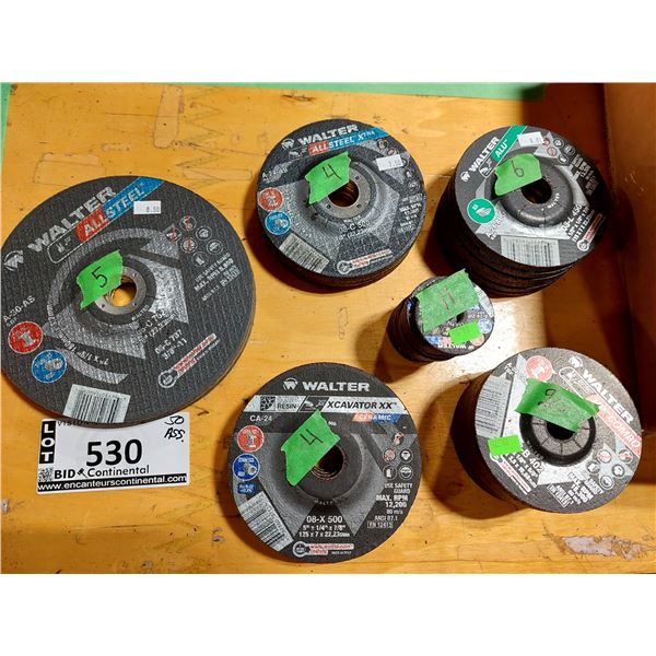 LOT DE 50 DISQUES DE COUPE ASSORTIS