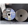 Image 1 : PAQUET DE 25 MEULES À TRONÇONNER NORTON GEMINI POUR ALUMINIUM, 5 PO X 0,045 PO X 7/8 PO
