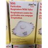 Image 1 : BOÎTE DE 12 RESPIRATEURS CONTRE LES PARTICULES ZENITH N95