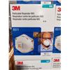 Image 1 : BOÎTE DE 10 RESPIRATEURS CONTRE LES PARTICULES 3M N95