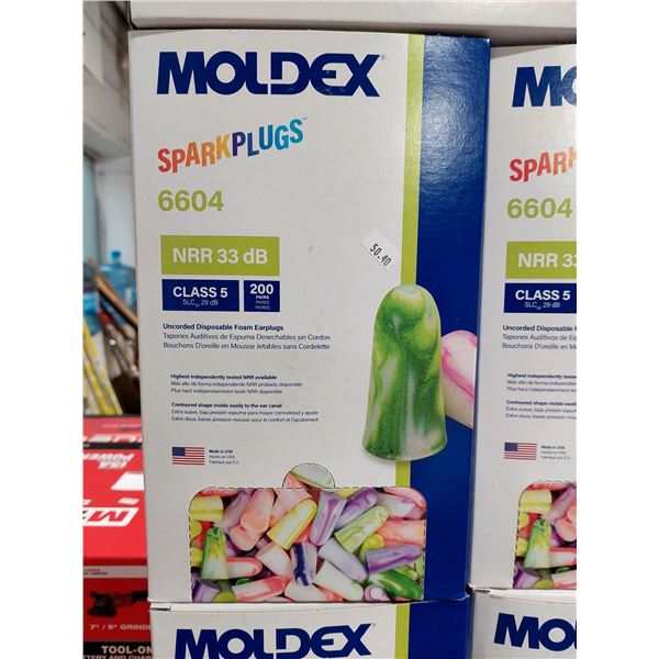 BOÎTE DE 200 PAIRES DE BOUCHONS D’OREILLES MOLDEX