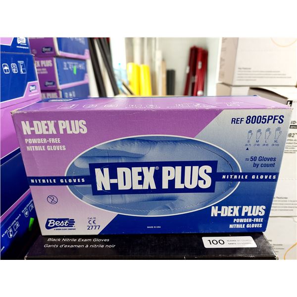 BOÎTE DE 50 GANTS EN NITRILE SANS POUDRE, GRANDEUR PETIT
