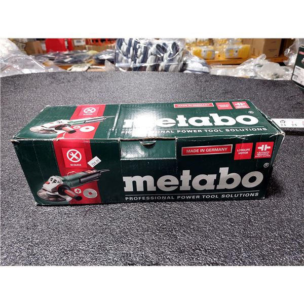 MEULEUSE D’ANGLE ÉLECTRIQUE METABO W 11-125 QUICK, 5 PO