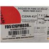 Image 1 : BOÎTE DE 25 DISQUES EN FIBRE DE RÉSINE CLEAN-KUT 7 PO X 7/8 PO, GRAIN 36