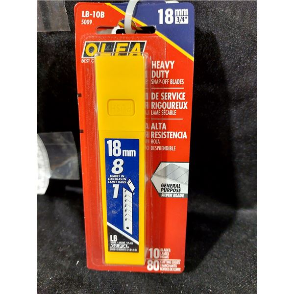 PAQUET DE 10 LAMES OLFA LB-10B