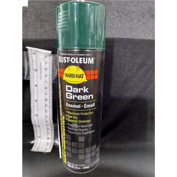 PEINTURE ÉMAIL RUST-OLEUM, VERTE