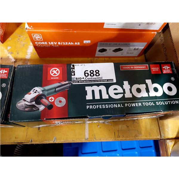 MEULEUSE D’ANGLE METABO WP 11-125 QUICK