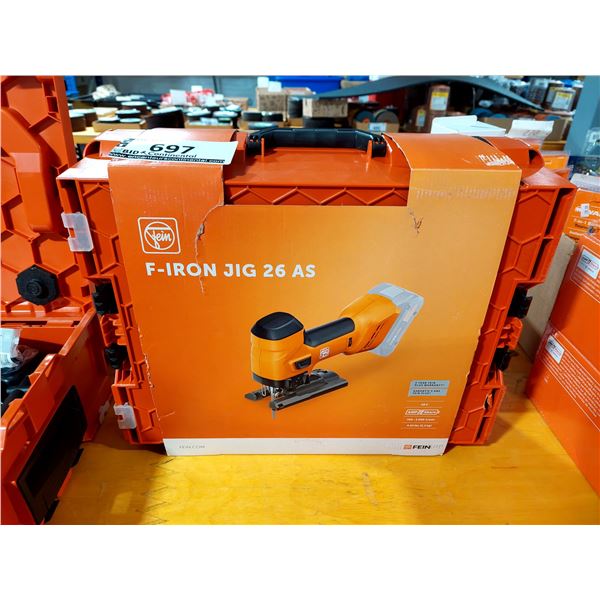 SCIE SAUTEUSE SANS FIL FEIN F-IRON JIG 26 AS, 18 V, SANS BATTERIE